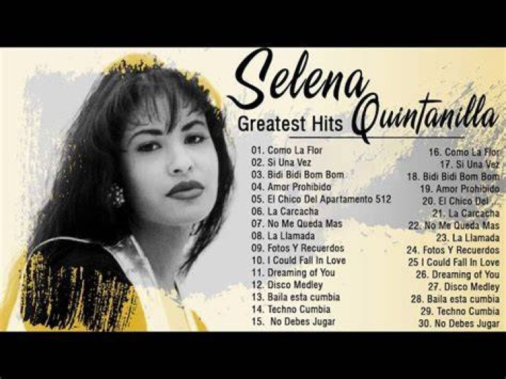 How many songs did selena quintanilla make