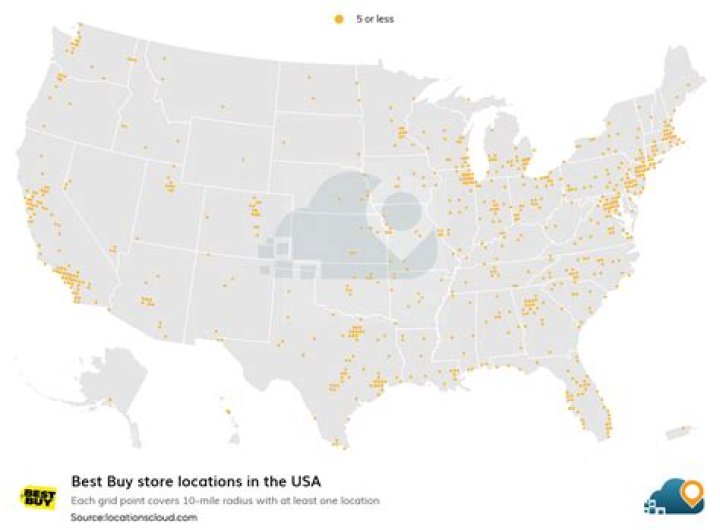 How many stores does best buy currently have