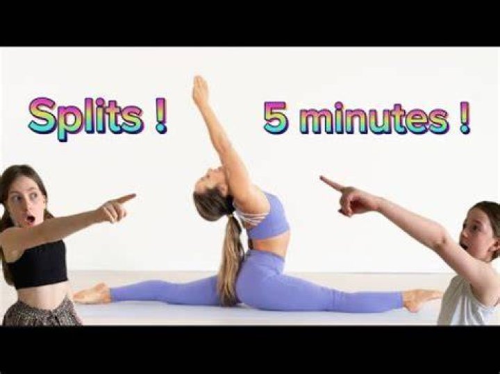 How to do the splits in 5 minutes