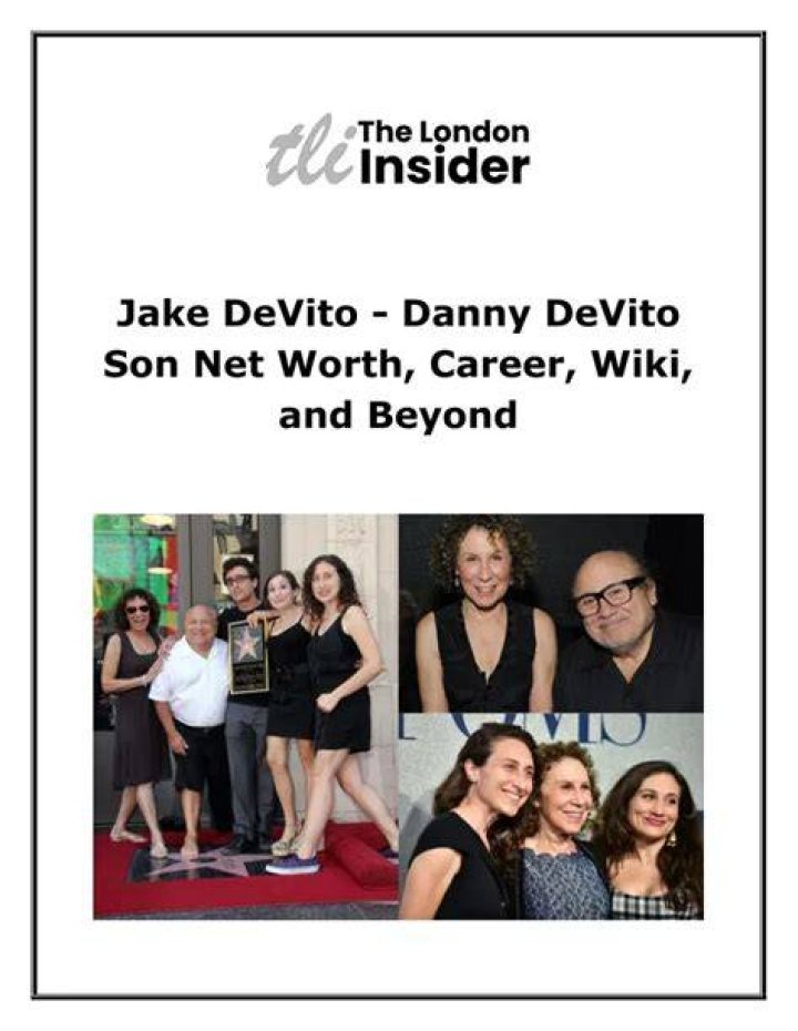 Jake DeVito Biography; Net Worth, Age, Height, Parents, Wife, Siblings And Movies