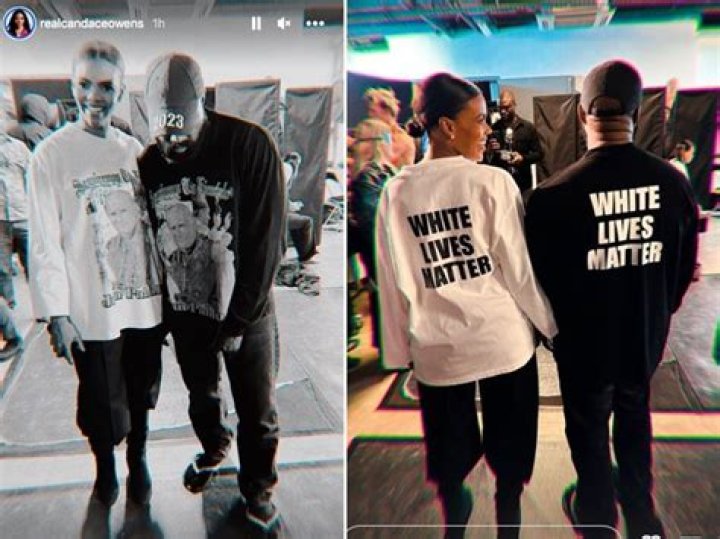 Kanye West Wears ‘White Lives Matter’ Shirt With Candace Owens At Yeezy Show