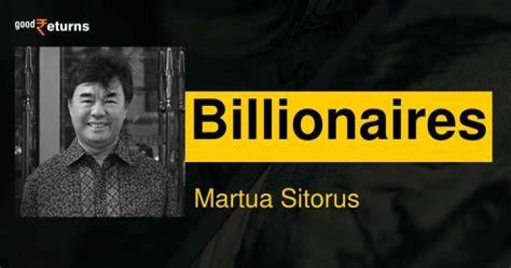 Martua Sitorus’s Net Worth, Biography, Career, Awards, Fact and Life Story