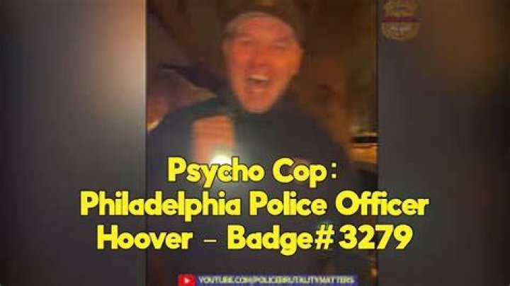 Philadelphia Police Batch 3279: Who is Officer Hoover? Harassment Video Explained
