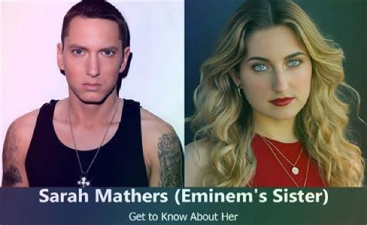 Sarah Mathers Biography: Net Worth And Age Of Eminem’s Sister